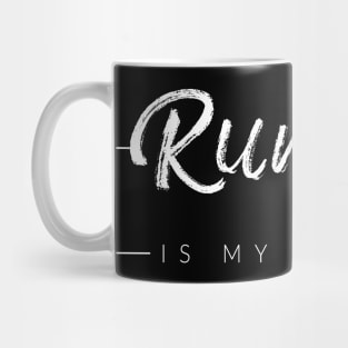 Running Is My Therapy Mug